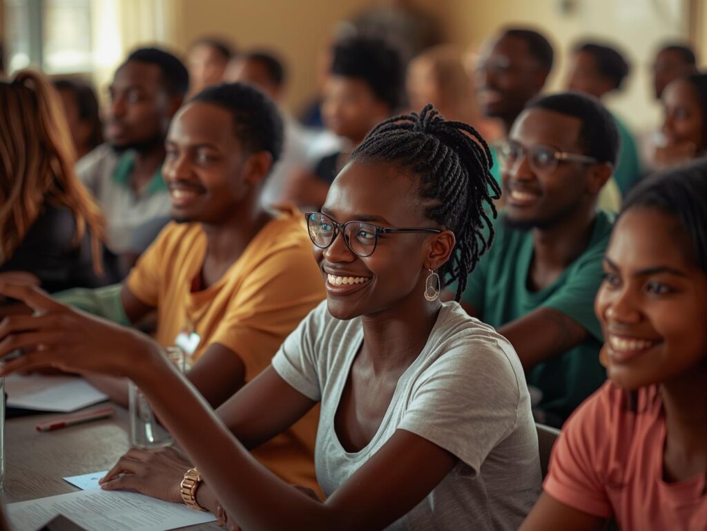 Generate a 363 by 228 pixels of nigerian health and wellness program